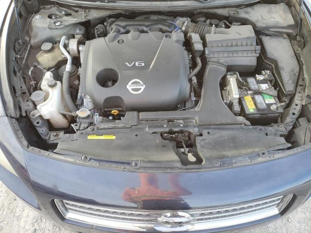 1N4AA5AP4AC815947 - 2010 NISSAN MAXIMA S BLUE photo 11