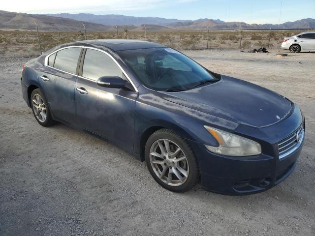 1N4AA5AP4AC815947 - 2010 NISSAN MAXIMA S BLUE photo 4