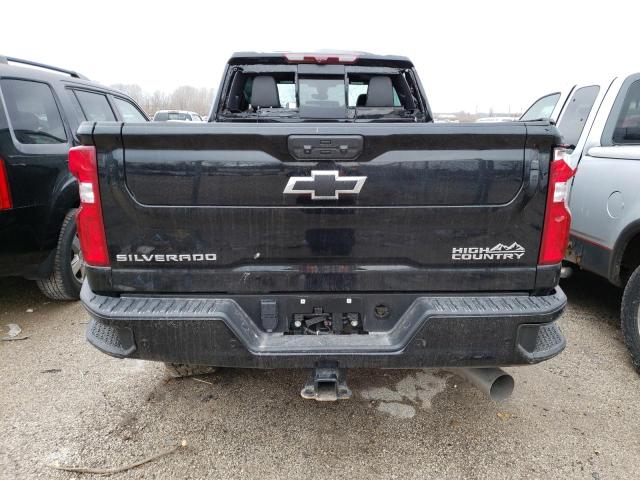 2GC4YREYXN1220156 - 2022 CHEVROLET SILVERADO K2500 HIGH COUNTRY BLACK photo 6