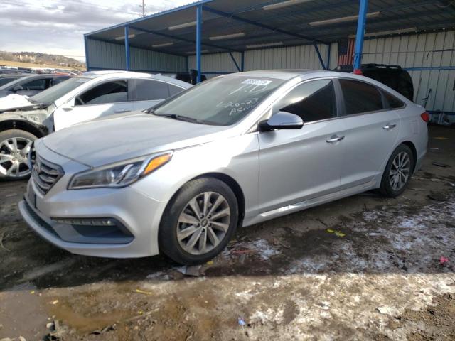 5NPE34AF1GH394239 - 2016 HYUNDAI SONATA SPORT Silber Foto 1