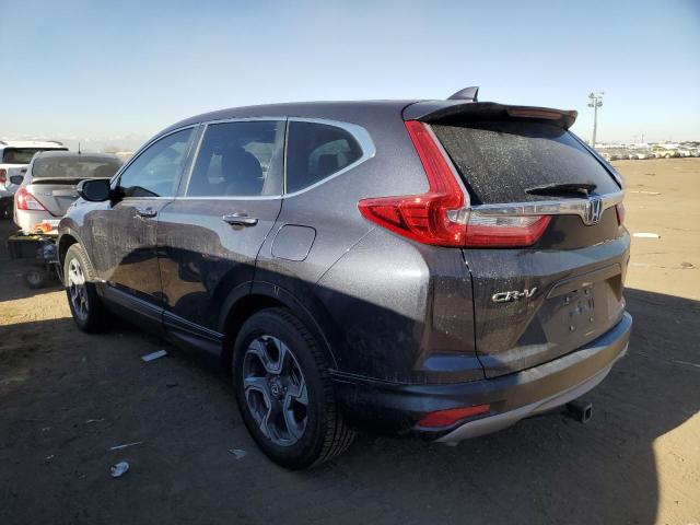 7FARW2H58JE074548 - 2018 HONDA CR-V EX BLUE photo 2