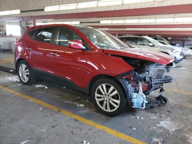 KM8JU3AC2DU782590 - 2013 HYUNDAI TUCSON GLS RED photo 4