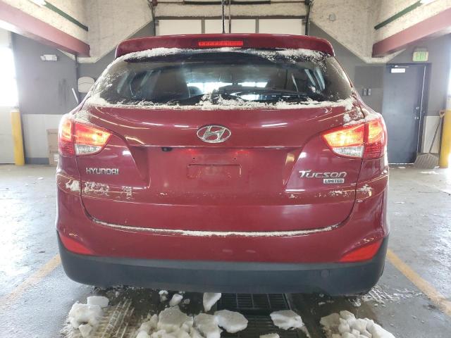 KM8JU3AC2DU782590 - 2013 HYUNDAI TUCSON GLS RED photo 6