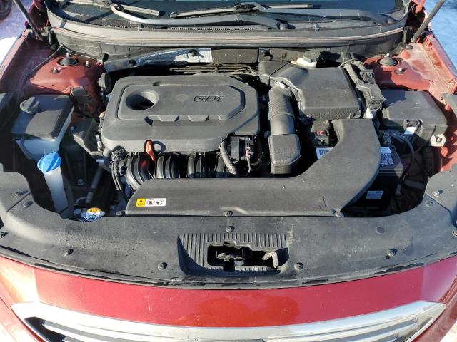 5NPE24AF3GH263641 - 2016 HYUNDAI SONATA SE RED photo 11