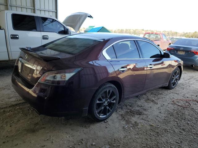 1N4AA5AP3EC472750 - 2014 NISSAN MAXIMA S BURGUNDY photo 3