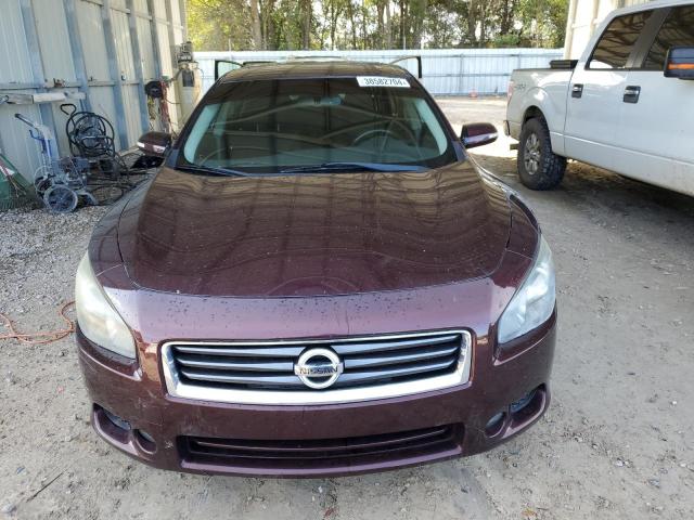 1N4AA5AP3EC472750 - 2014 NISSAN MAXIMA S BURGUNDY photo 5