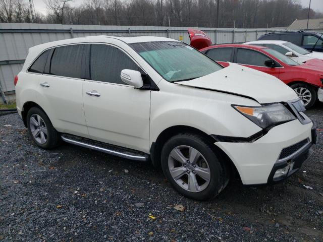 2HNYD2H49DH512135 - 2013 ACURA MDX TECHNOLOGY WHITE photo 4