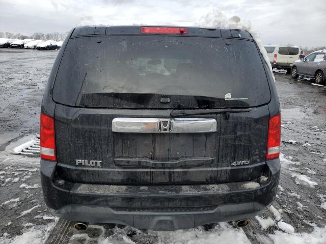 5FNYF4H65CB054353 - 2012 HONDA PILOT EXL BLACK photo 6