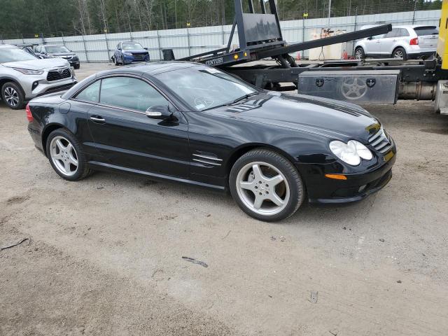 WDBSK75FX3F015016 - 2003 MERCEDES-BENZ SL 500R BLACK photo 4