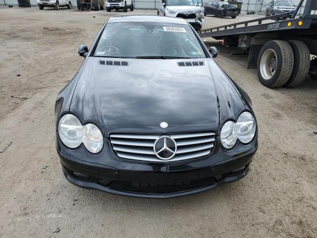 WDBSK75FX3F015016 - 2003 MERCEDES-BENZ SL 500R BLACK photo 5