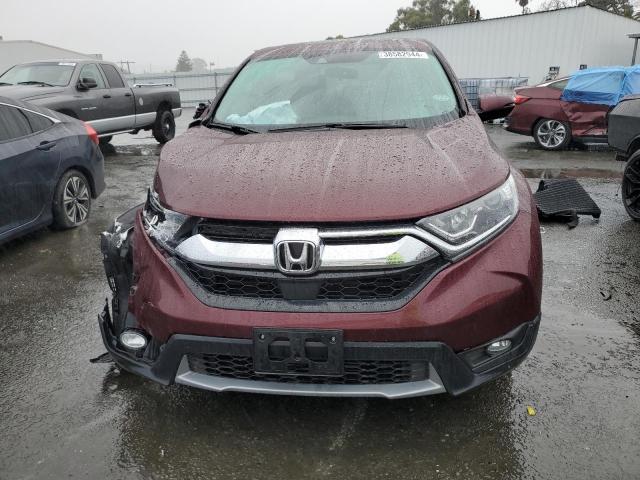 7FARW1H57KE012814 - 2019 HONDA CR-V EX BURGUNDY photo 5