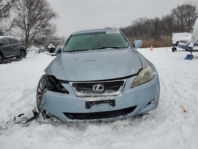 JTHCK262765005752 - 2006 LEXUS IS 250 BLUE photo 5