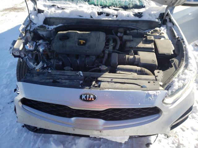 3KPF24AD3KE116252 - 2019 KIA FORTE FE SILVER photo 11