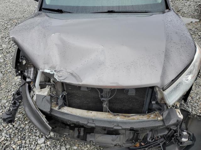 5TDKKRFH9GS156176 - 2016 TOYOTA HIGHLANDER XLE Grafit foto 12