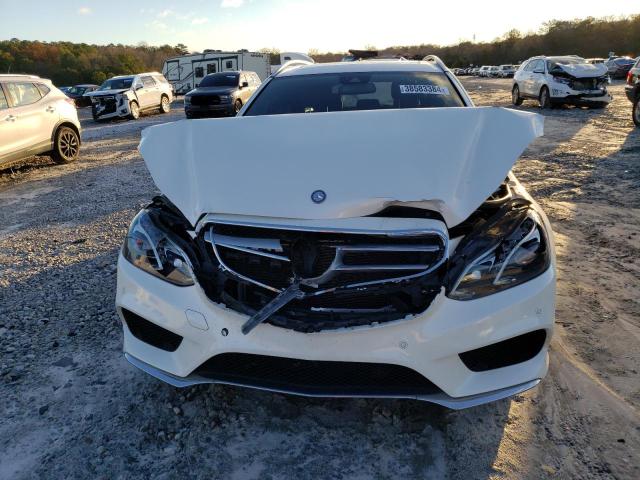 WDDHH8JB1EA926571 - 2014 MERCEDES-BENZ E 350 4MATIC WAGON WHITE photo 5