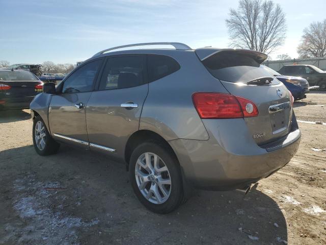 JN8AS5MT2BW573308 - 2011 NISSAN ROGUE S SILVER photo 2