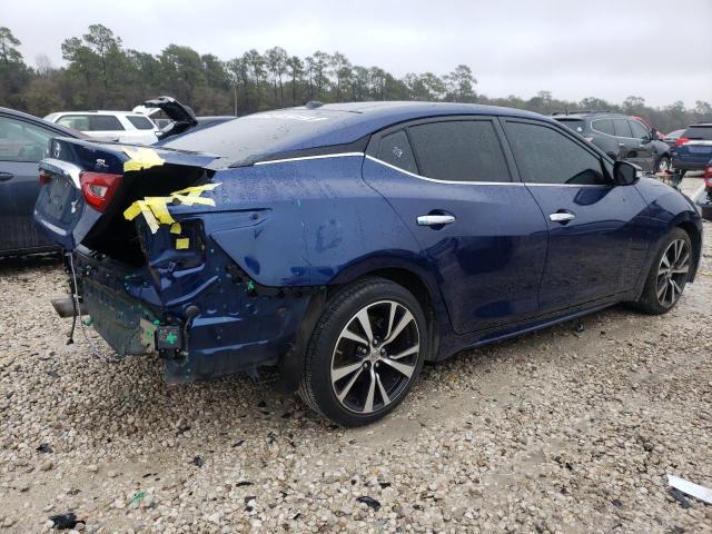 1N4AA6AP0JC397876 - 2018 NISSAN MAXIMA 3.5S BLUE photo 3