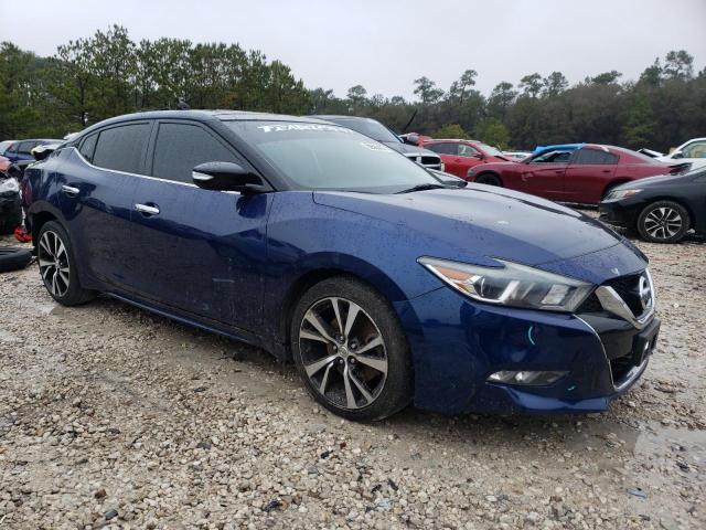 1N4AA6AP0JC397876 - 2018 NISSAN MAXIMA 3.5S BLUE photo 4