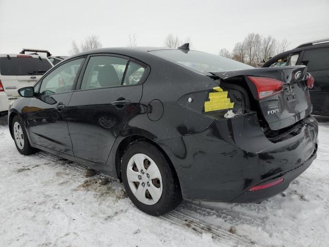 3KPFK4A76HE157929 - 2017 KIA FORTE LX BLACK photo 2