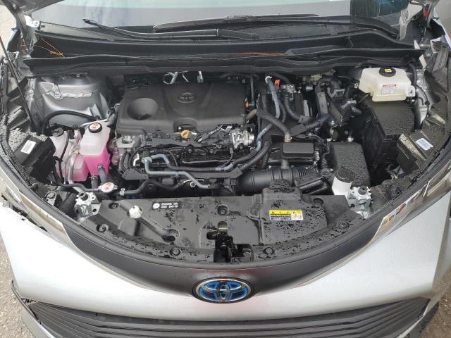 5TDKRKEC9PS173262 - 2023 TOYOTA SIENNA LE SILVER photo 12