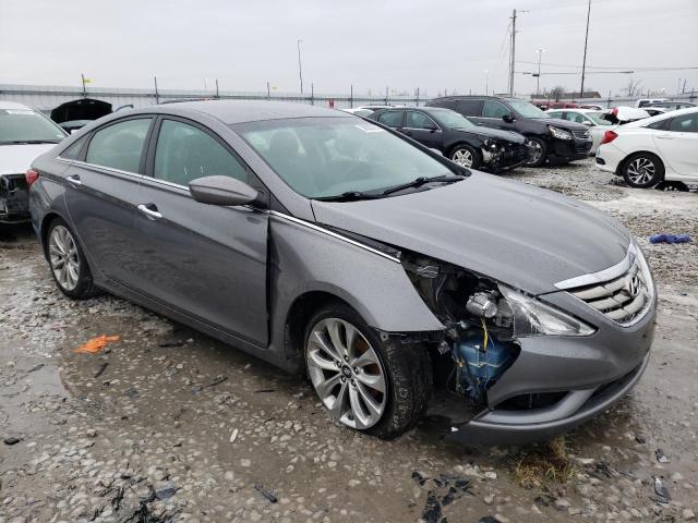 5NPEC4AC1CH356123 - 2012 HYUNDAI SONATA SE GRAY photo 4