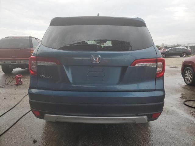 5FNYF5H31LB019594 - 2020 HONDA PILOT EX BLUE photo 6