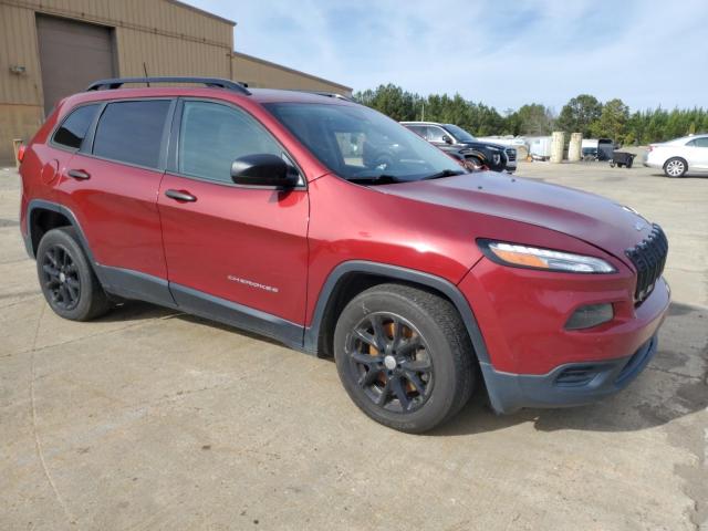 1C4PJLAS6HW650604 - 2017 JEEP CHEROKEE SPORT BURGUNDY photo 4