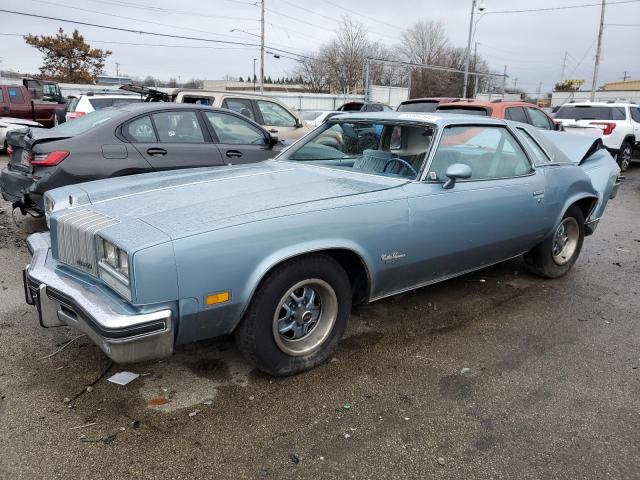 3M57R7G176358 - 1977 OLDSMOBILE CUT SUPREM BLUE photo 1