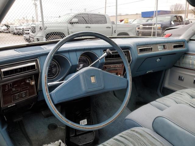 3M57R7G176358 - 1977 OLDSMOBILE CUT SUPREM BLUE photo 8