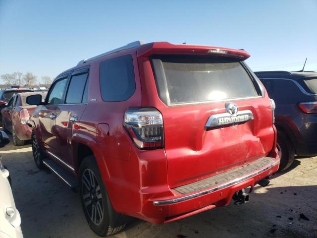 JTEBU5JR4J5565150 - 2018 TOYOTA 4RUNNER SR5/SR5 PREMIUM RED photo 2