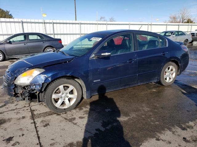 1N4CL21E79C130434 - 2009 NISSAN ALTIMA HYBRID BLUE photo 1