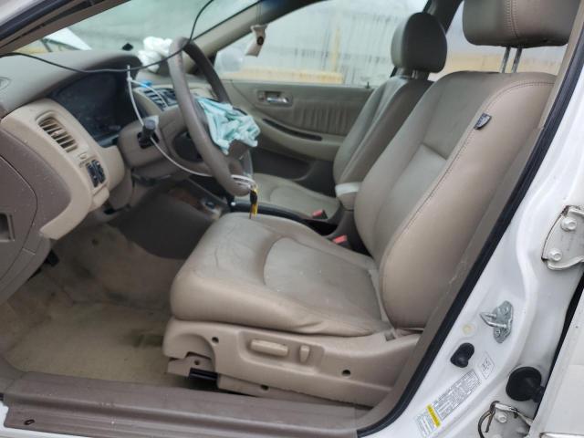 1HGCG1651YA019682 - 2000 HONDA ACCORD EX WHITE photo 7