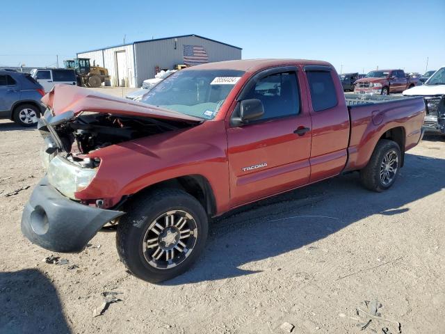 5TETX22N97Z334163 - 2007 TOYOTA TACOMA ACCESS CAB BURGUNDY photo 1