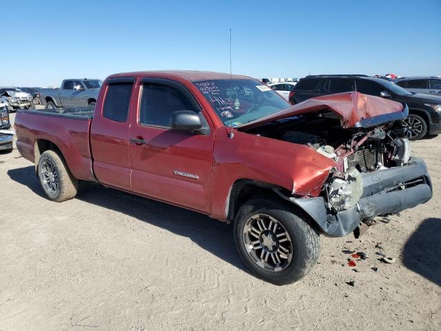 5TETX22N97Z334163 - 2007 TOYOTA TACOMA ACCESS CAB BURGUNDY photo 4