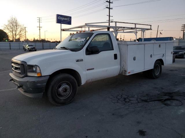 1FDWF36P14ED83014 - 2004 FORD F350 SUPER DUTY WHITE photo 1