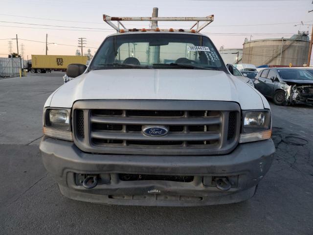 1FDWF36P14ED83014 - 2004 FORD F350 SUPER DUTY WHITE photo 5