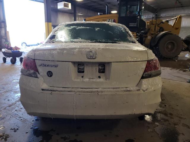 1HGCP26779A010851 - 2009 HONDA ACCORD EX WHITE photo 6