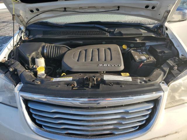 2C4RC1CG1CR134488 - 2012 CHRYSLER TOWN & COU TOURING L WHITE photo 12