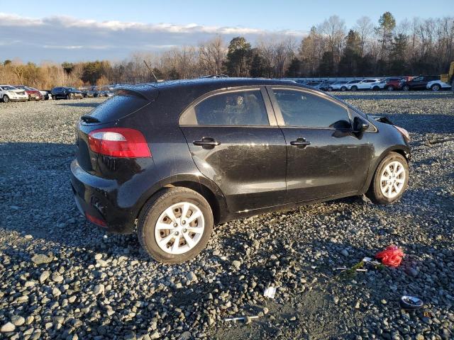 KNADM5A36D6228810 - 2013 KIA RIO LX BLACK photo 3