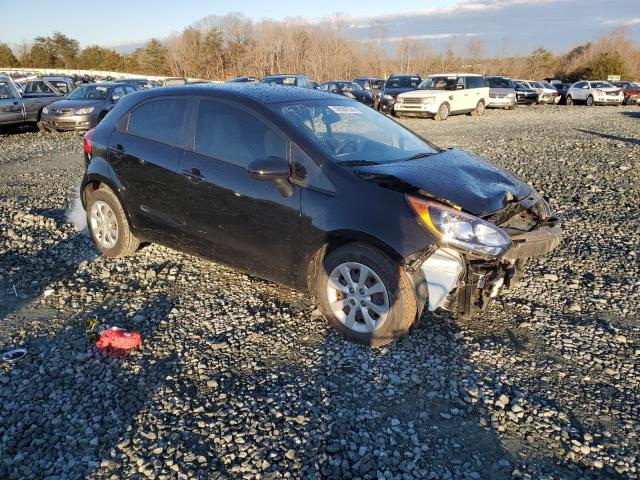 KNADM5A36D6228810 - 2013 KIA RIO LX BLACK photo 4