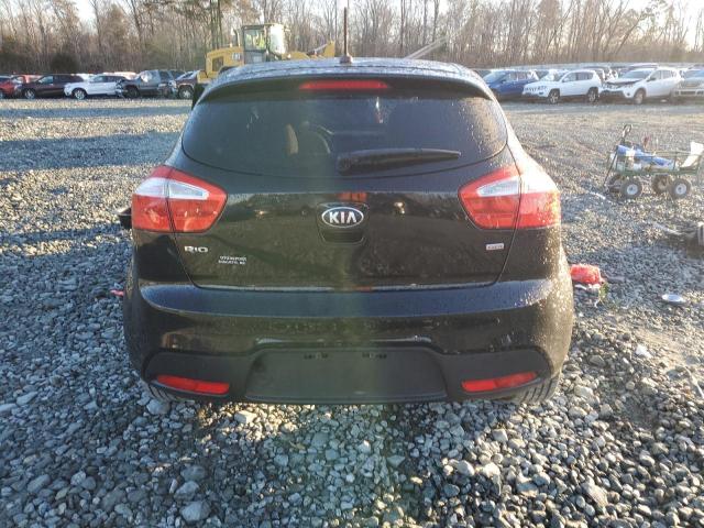 KNADM5A36D6228810 - 2013 KIA RIO LX BLACK photo 6