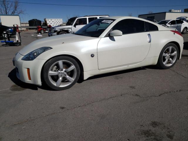 JN1BZ34D58M701637 - 2008 NISSAN 350Z COUPE WHITE photo 1