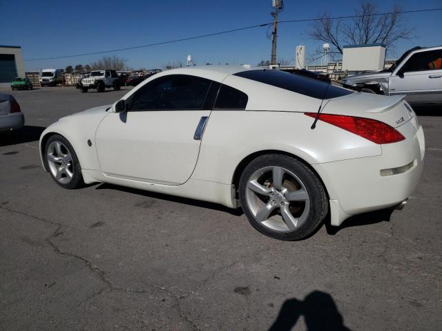 JN1BZ34D58M701637 - 2008 NISSAN 350Z COUPE WHITE photo 2