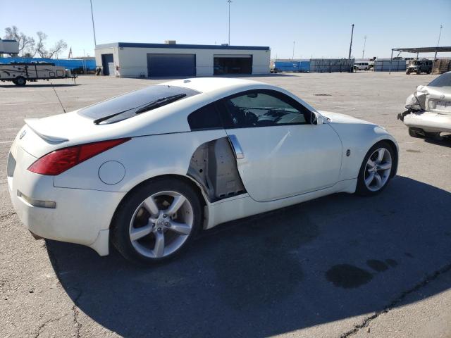 JN1BZ34D58M701637 - 2008 NISSAN 350Z COUPE WHITE photo 3