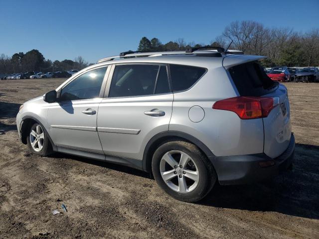 2T3RFREV5DW074224 - 2013 TOYOTA RAV4 XLE SILVER photo 2