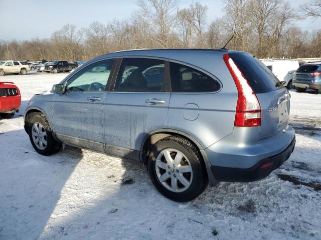 5J6RE48799L060012 - 2009 HONDA CR-V EXL BLUE photo 2