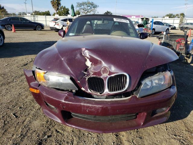 4USCJ3329WLC09640 - 1998 BMW Z3 2.8 PURPLE photo 5