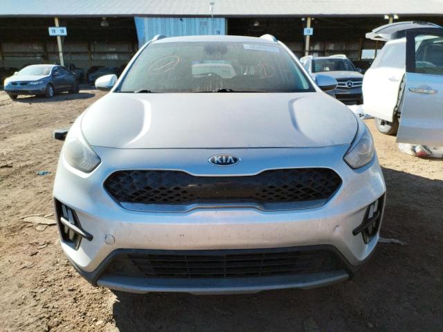 KNDCB3LC4L5393054 - 2020 KIA NIRO LX SILVER photo 5