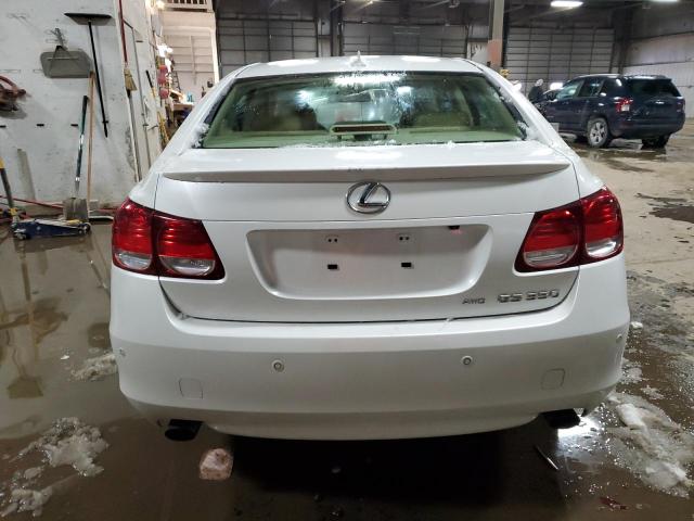 JTHCE1KS1B0029561 - 2011 LEXUS GS 350 WHITE photo 6