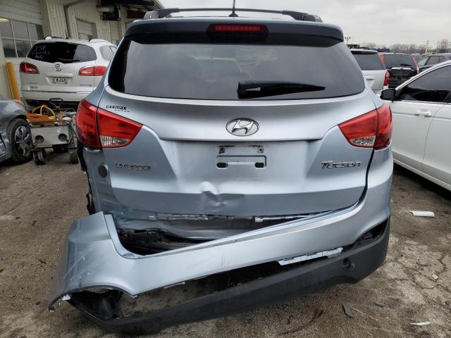 KM8JU3ACXBU287003 - 2011 HYUNDAI TUCSON GLS BLUE photo 6